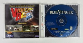 Blue Stinger Sega Dreamcast 1999 Activision Complete Tested Working