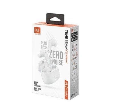 JBL Tune BEAM White Weiß by Harman in-ear Kopfhörer OVP