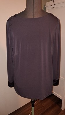 JUDITH WILLIAMS Langarm-Bluse stretch Damen Bluse Gr. DE 44 Bordeauxfarbe