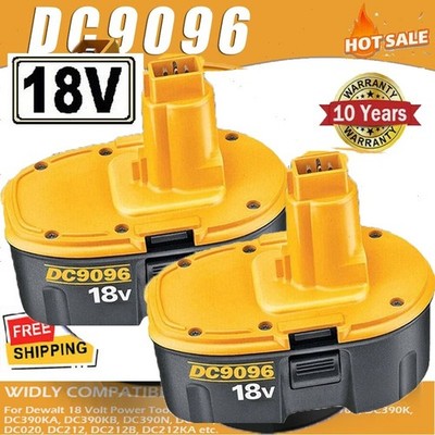 Pack 18Volt  6Ah for Dewalt 18V XRP Battery DC9098 DC9099 DC9096 Li-ion DC9096S
