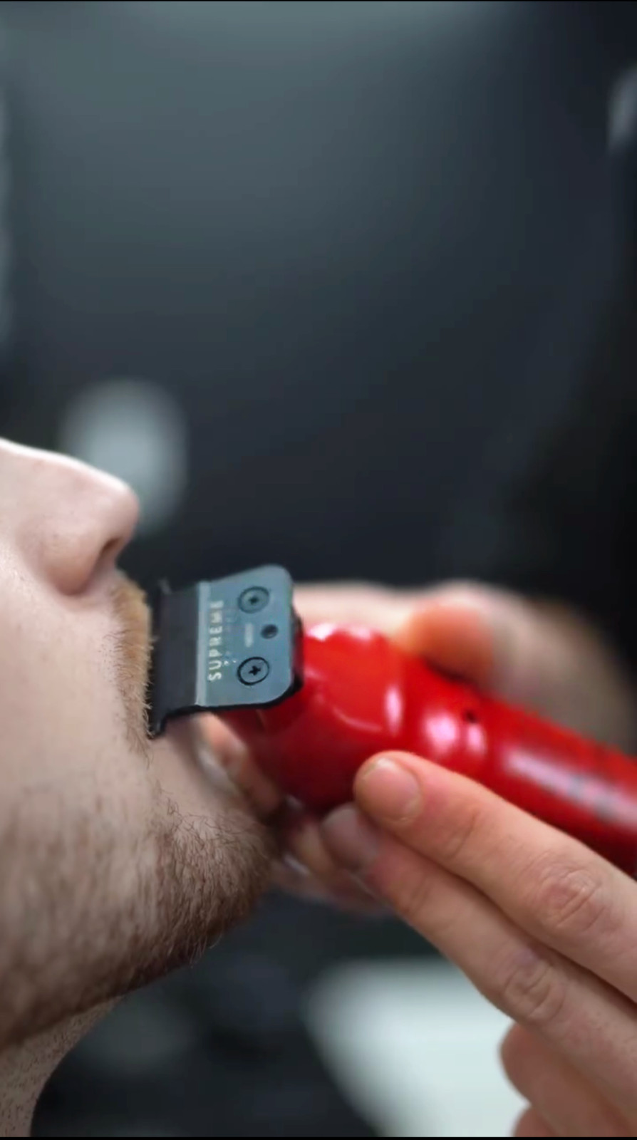Supreme Trimmer Vader Trimmer & Crunch Foil Shaver Set | ST3778 & STF602 Red