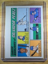 2022 Topps Heritage #73TC-18 Salvador Perez 1973 Topps Comics