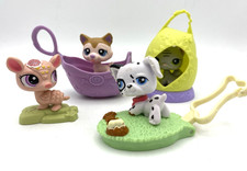 Littlest Pet Shop LPS McDonald's Happy Meal Toys Lot of 4
