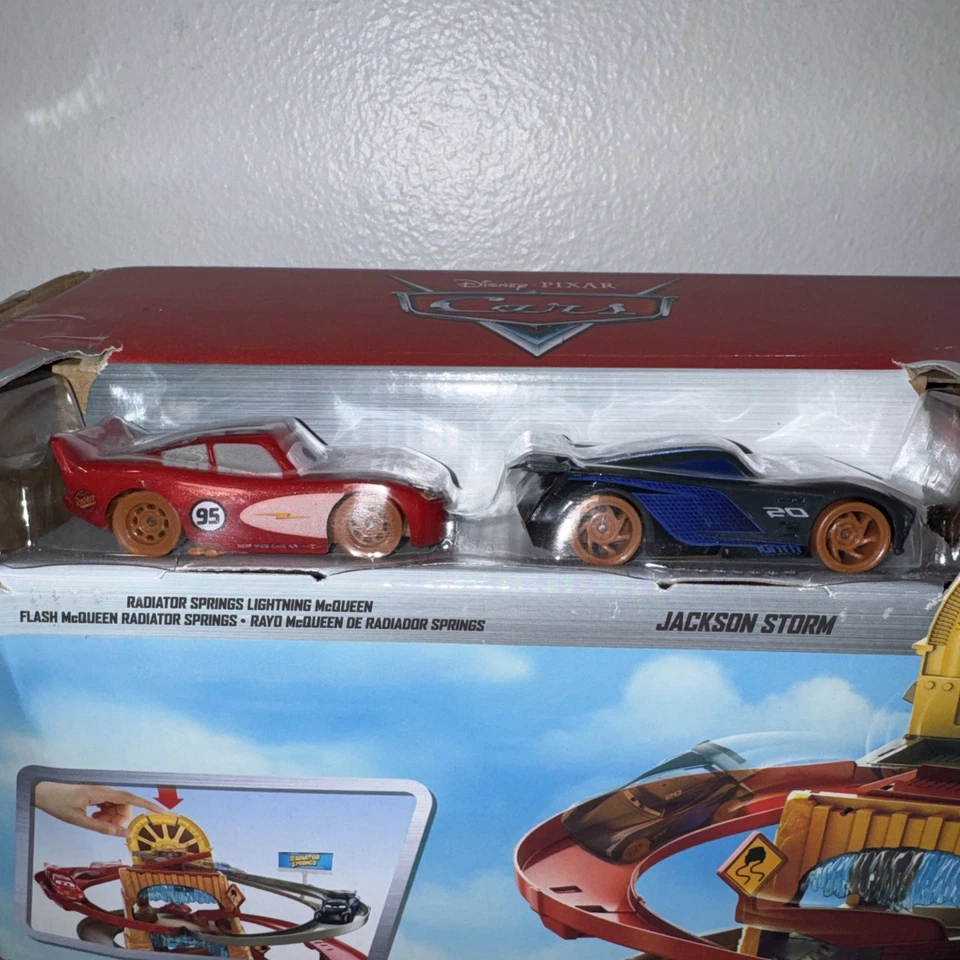 Disney Pixar Cars Radiator Springs Mountain Race Track Set new - Image 4 of 4