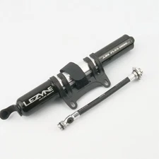 Lezyne Alloy Drive Hand Pump Medium CNC ABS Flex Hose Silver Black