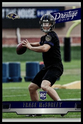 Trace McSorley 2019 Panini Prestige #272 RC Baltimore Ravens Card