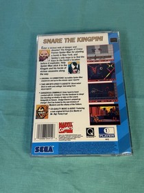 Amazing Spider-Man vs. The Kingpin (Sega CD, 1993) Complete Mint Condition 