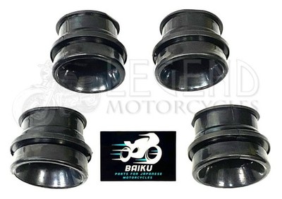 Honda CB400F BAIKU Airbox zu Vergaser Gummistiefel x4 CB350f Ansaugrohr -- A4-11