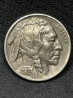 1918 Buffalo Nickel Higher Grade Full Rim Full Horn And Split Tail #0108