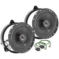 JBL Stage2 65F Set passt f&uuml;r Mercedes CLK (W208) 1997-2002 165mm Koaxial System