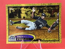 2012 Topps - Dexter Fowler #231 Gold Sparkle