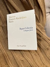 MAISON FRANCIS KURKDJIAN PARIS AQUA CELESTIA EAU DE PARFUM  2ML 0.06 FL OZ NEW