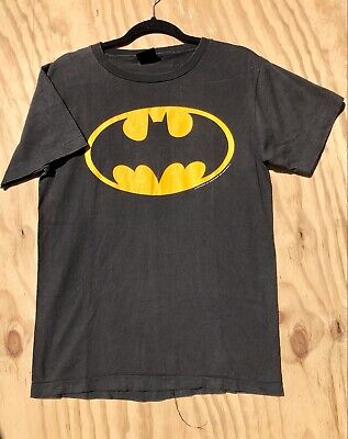 vtg Batman Logo Graphic T-Shirt--DC Comics 1965 (Changes Tag Size M) | eBay