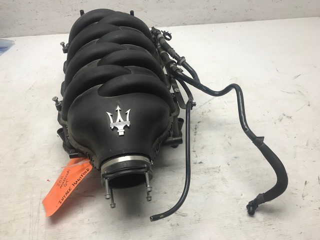 11 MASERATI GRAN TURISMO S 4.7 PLASTIC UPPER ENGINE INTAKE MANIFOLD 08-12
