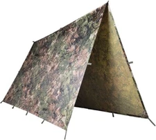 Mil-Tec WASP Z3A Camo Tarp Phantomleaf Design Art Ripstop With Transport Bag