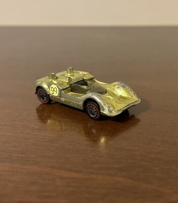 VTG Original 1968 Hot Wheels Redline Chaparral G2 Antifreeze Diecast Car