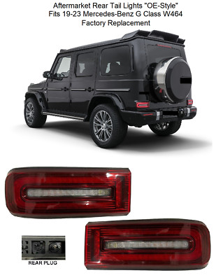 Aftermarket Rear Tail/Brake Lights for 19-25 Mercedes Benz G-class G63 G500 W464