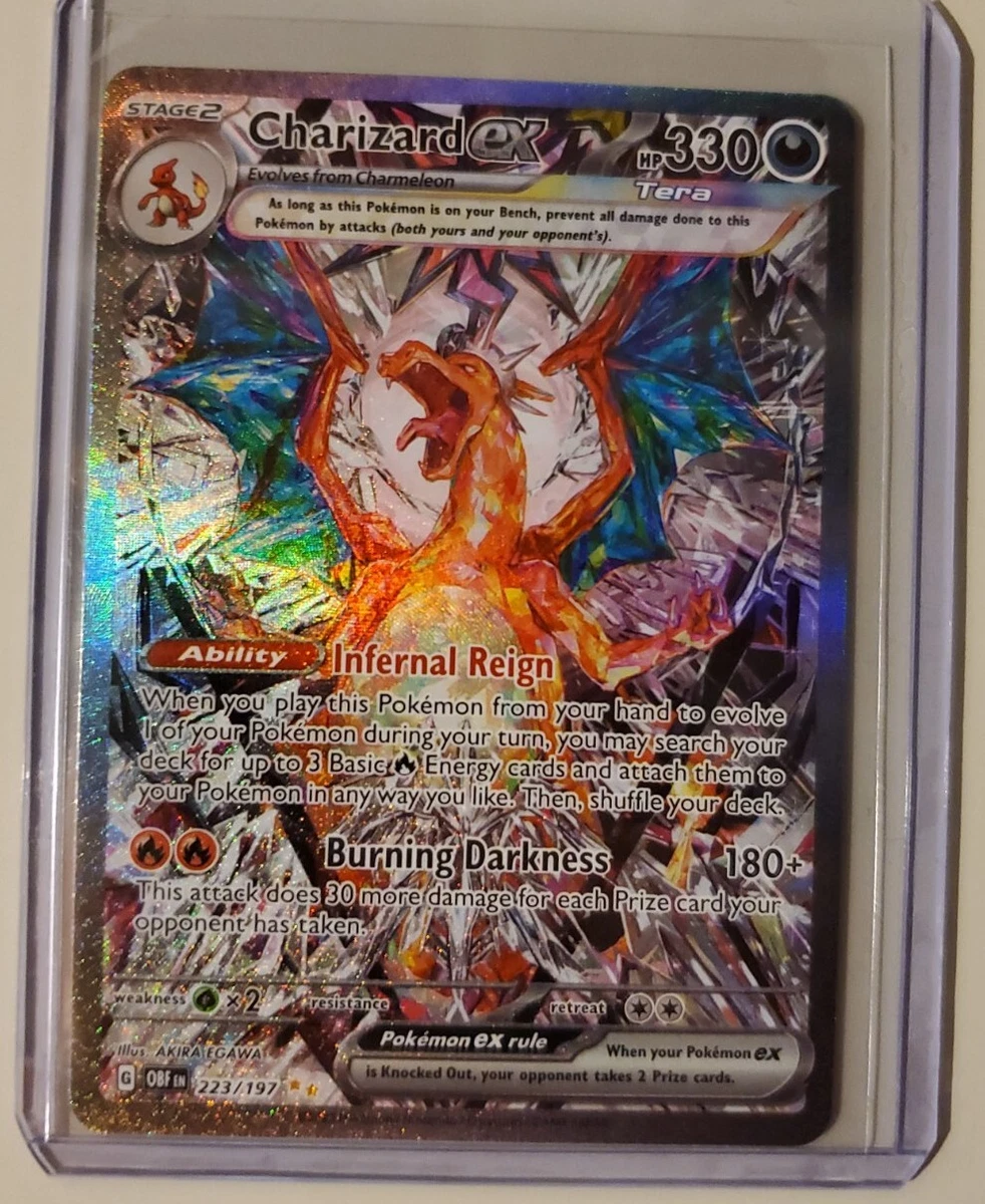 Charizard ex (223/197), Busca de Cards