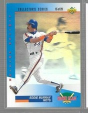 1993 Denny's Holograms Eddie Murray #15 Mets 