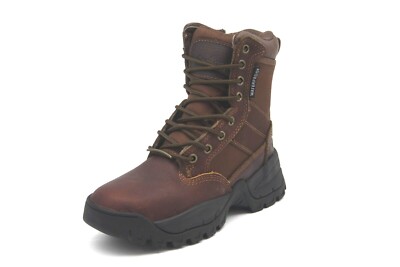 CACTUS FOOTWEAR WORK BOOT WPL80 DARK BROWN OIL RESISTANT MAXIUM COMFORT WOMEN'S