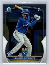 2023 Bowman Chrome #BCP-47 Lizandro Rodriguez  Kansas City Royals