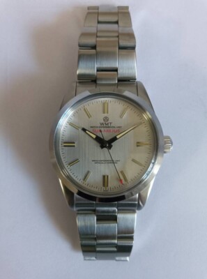 WMT Sub-Milius MKII Aged Edition Diver Watch White Dial Vintage