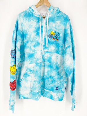 2024 Disney World Eats Macaron Cookie Spirit Jersey Zip Up Hoodie Adult XL NWT