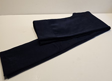 Women's Warm FLEECE LINED LEGGINGS Thick OSFM Solid High Waisted Winter Navy