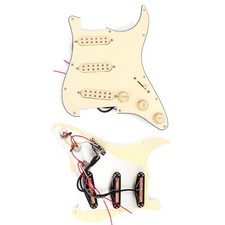 Alnico V SSS Pickup Loaded Pickguard Large Po...