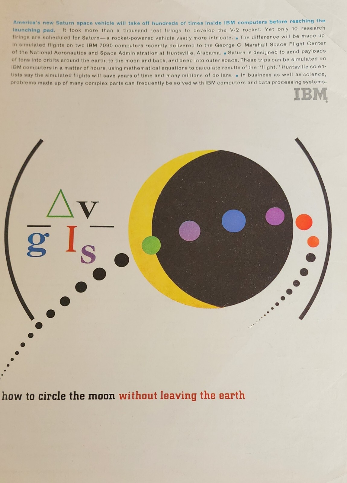 IBM Computers Magazine Ad Vintage Print Advertisement Display Wall Art