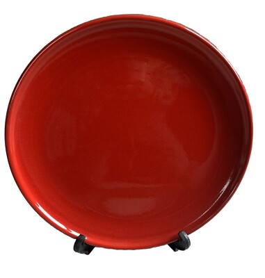 WAECHTERSBACH SOLID RED DINNER PLATE 10
