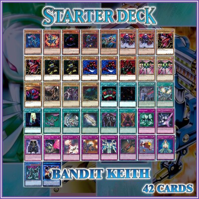 BANDIT KEITH MACHINE STARTER DECK 42 | Zera Metalmorph Duelist