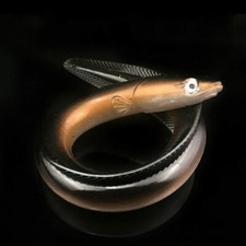 30cm PVC Saltwater Lures Bionic Soft Eel Fishing Faux Bait Cod Fish Shape Float