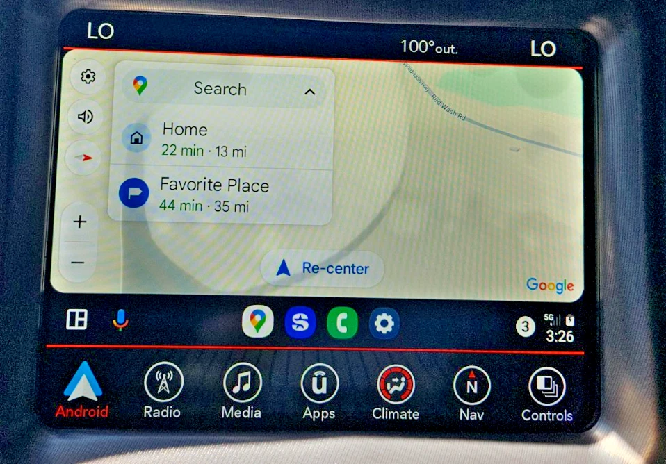 Dodge Challenger 2017 2023 cargador 4C 8,4 UAQ navegación radio Carplay Android Foto 2 de 4