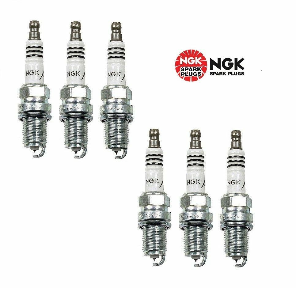 6 x NGK Iridium IX Spark Plugs BKR7EIX Colder Heat Range 7 Modified/Turbo/Tuned