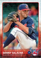 2015 Topps #393 Danny Salazar Cleveland Indians