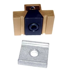 Mitee-Bite Model No. 2000 Machinable Uniforce Clamp w/Locking Plate-6000 lbs.