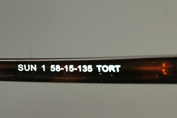 BRAND NEW SUCCESS Brown Sunglasses SUN 1 58-15-135 TORT NO  display picture 1