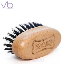 PRORASO (Accessories, Mustache, Hair, Beard, Wooden, Brush, Military Style)