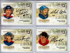  2010-11 ITG Decades 1980s Autographs #APRH Paul Reinhart - Calgary FLAMES