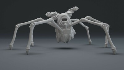 The Thing Norris Spider Head John Carpenter 3D printed Select 1:6 or NECA scale