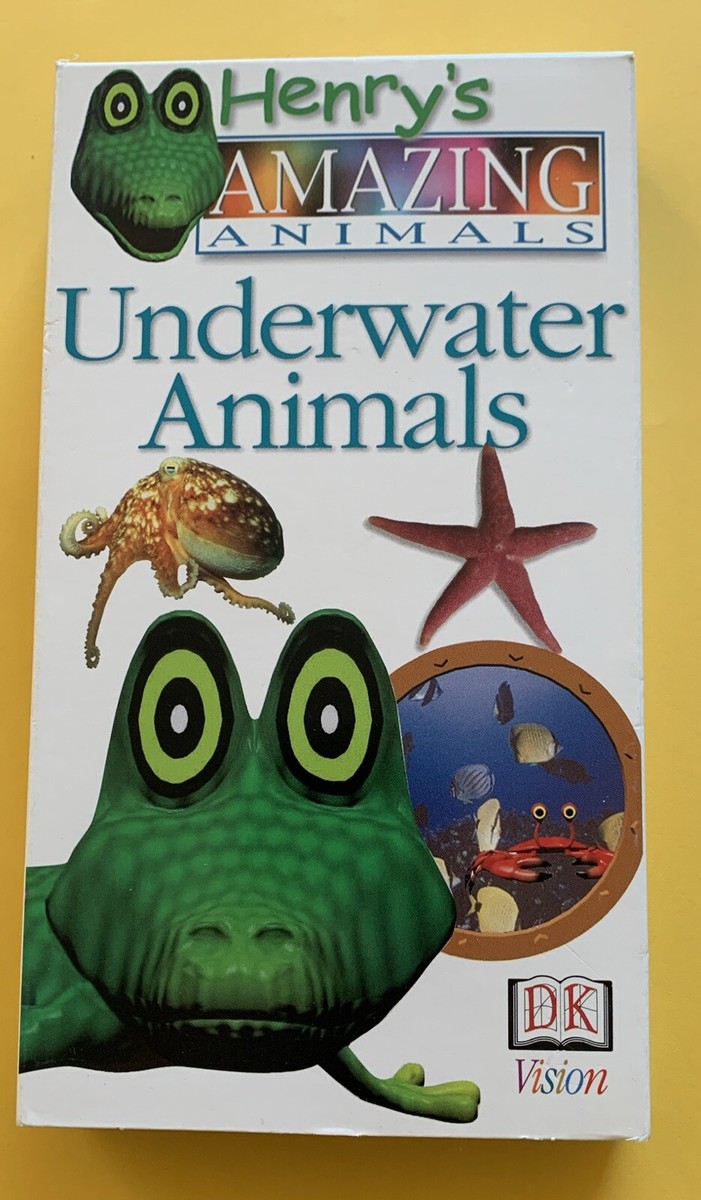 Henry's Amazing Underwater Animals VHS Tape DK Vision Rare! | eBay