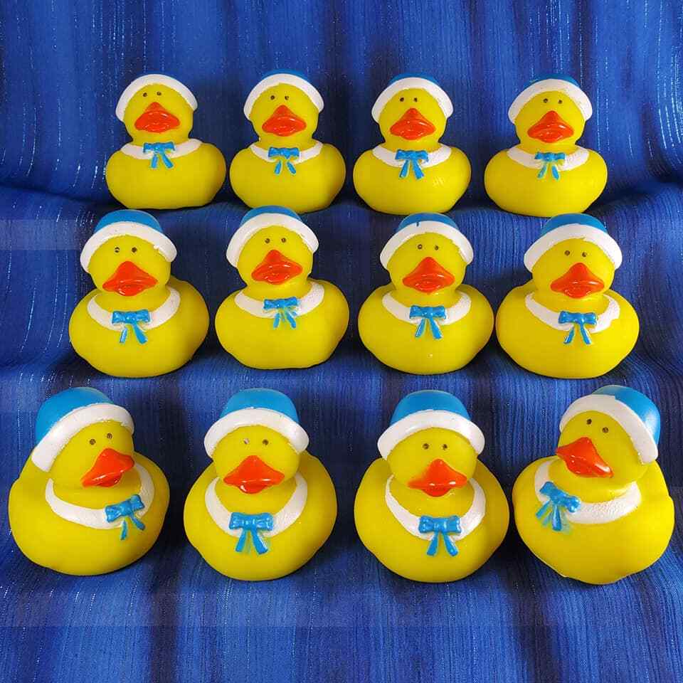 12 Thanksgiving Pilgrim Woman Rubber Ducks NEW | eBay