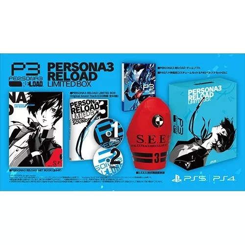 Persona 3 Reload Limited BOX DX Edition PS5 PlayStation 5 W/ Bonus PSL  #MB845