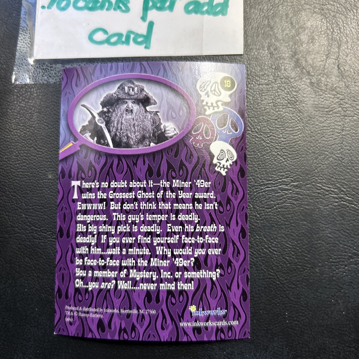 Jb11a Scooby Doo 2 monsters Unleashed #18 Miner 49Er | eBay