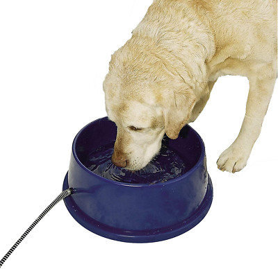 Thermo-Napf beheizter Wassernapf für Katzen & Hunde draußen, Sicherheitsgelistet Outdoor He