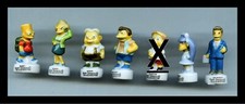 FÈVES LOT DE 6 FÈVES - D'APRÈS LA SÉRIE "SIMPSONS 2012 FOX" - MANQUE  MARTIN