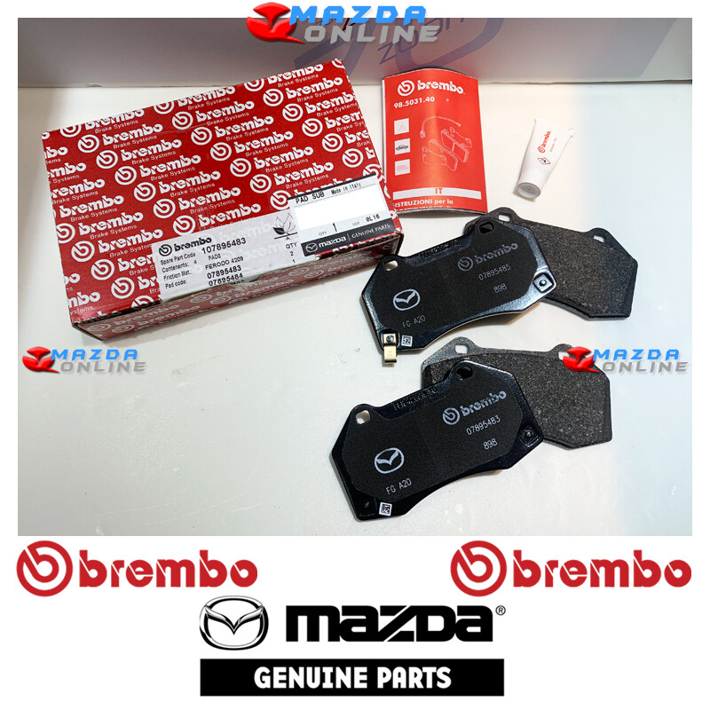 Brembo x Ferodo Front Brake Pad by Mazda genuine fit 2016-2025