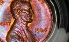 1984 Lincoln Memorial Cent Split Rim Error..Beautifully Toned Plus Free  — photo 4