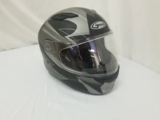 GMAX FF-98 Full-Face Apex Helmet (Matte Black/Dark Silver, Size Large)